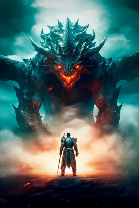 Warrior of the Runes by Oleksandr Kvachenko