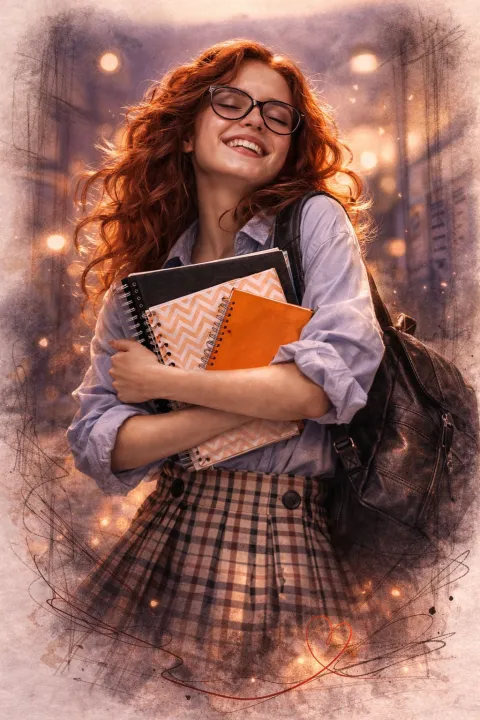 Miss Spring for the Professor by Natali Kosenko