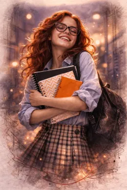 Miss Spring for the Professor by Natali Kosenko