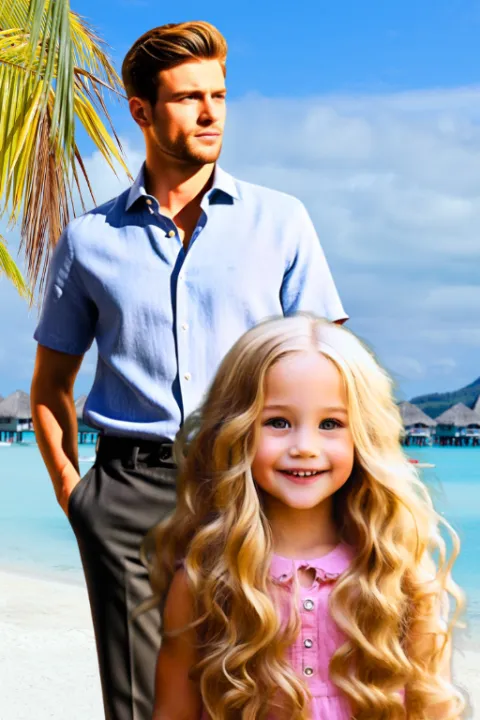 A hairdresser for his princess. by Lana Issan