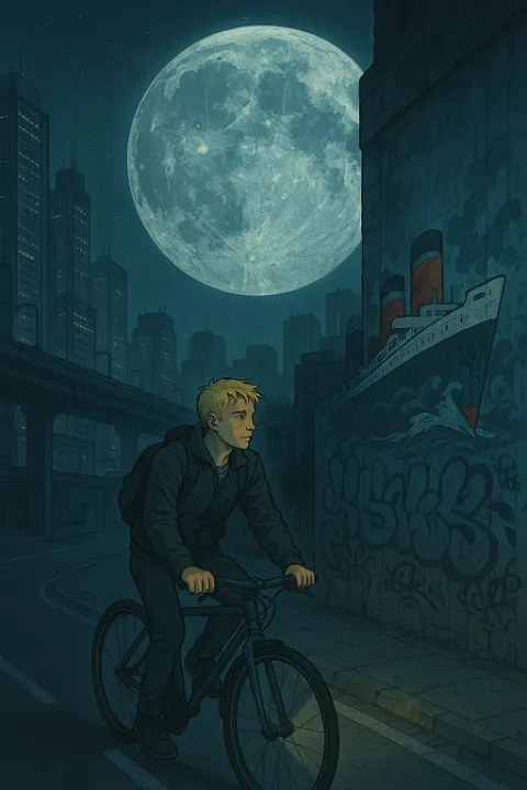 The Stranger from the City of the Moon by Vadym Volodarskyi