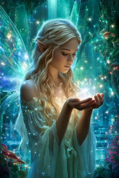 The Tear of the Fae Princess by Marina Snizna - (18+)