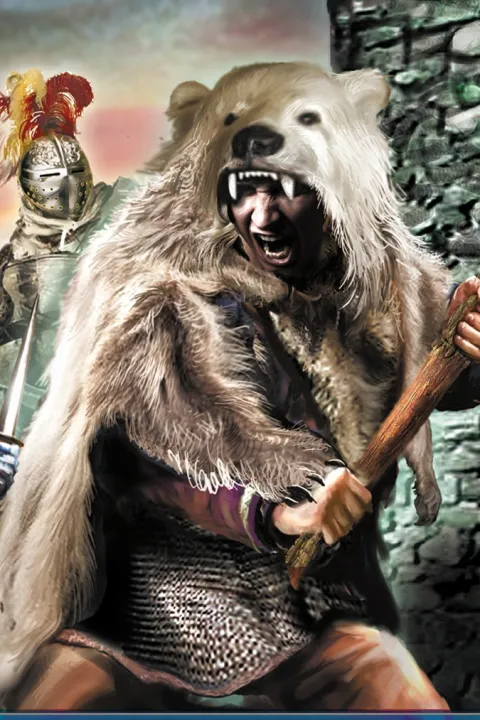 A knight in a bear's skin by Kulik Stepan