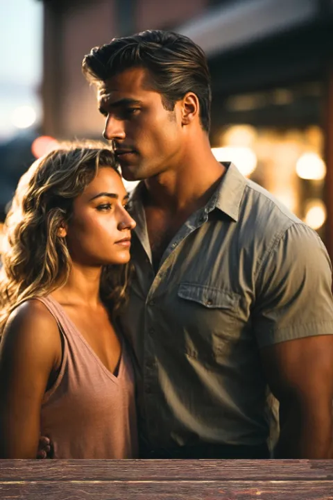 Behind the strong man by Lana Issan