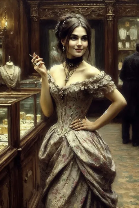 Mademoiselle Milliner. Try to reform me. by Oceretiana Kishka