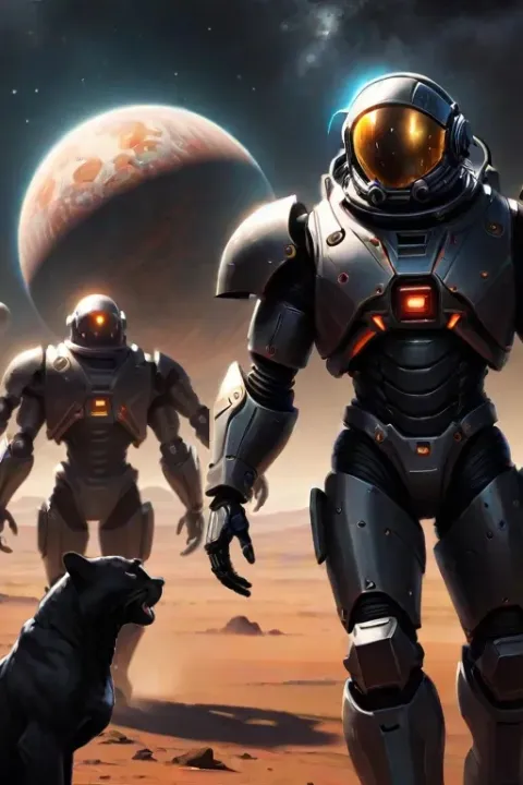 Unknown planet ІІІ by Oleksandr Kvachenko