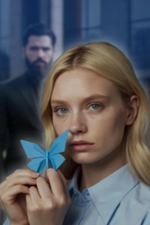 Butterflies in the wind by Zoe Kit