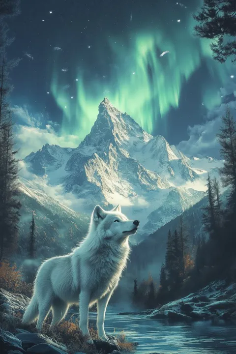 The Strength of the Wolf. by Ana Iris Fernandez Avila