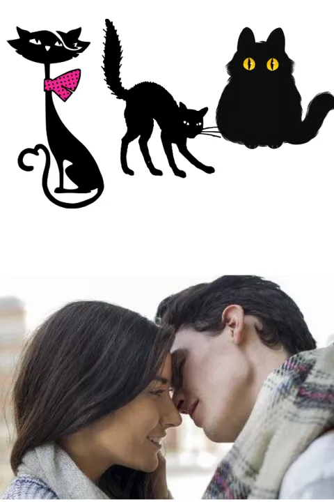 Three Cats Café by Galina Kurdiumova