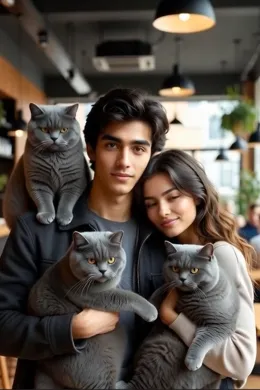 Cafeteria "Três Gatos" de Galina Kurdiumova