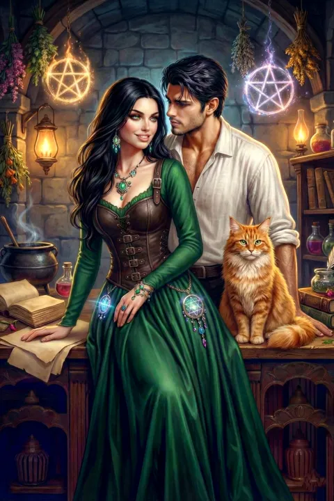 Hello! I’m your witch by Olena Huida