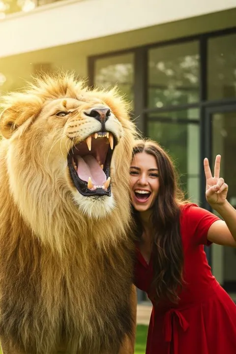 How to Tame a Lion by Halyna Kor