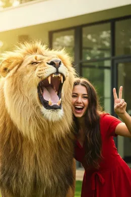 How to Tame a Lion by Halyna Kor
