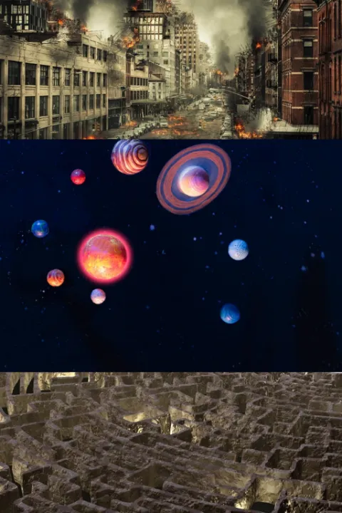 Star Maze! Vol 1: Caminhando na devastação de Marlise Blake
