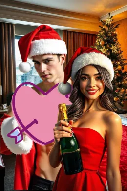 Papai Noel na Minha Cama de Gala Alfa - (18+)