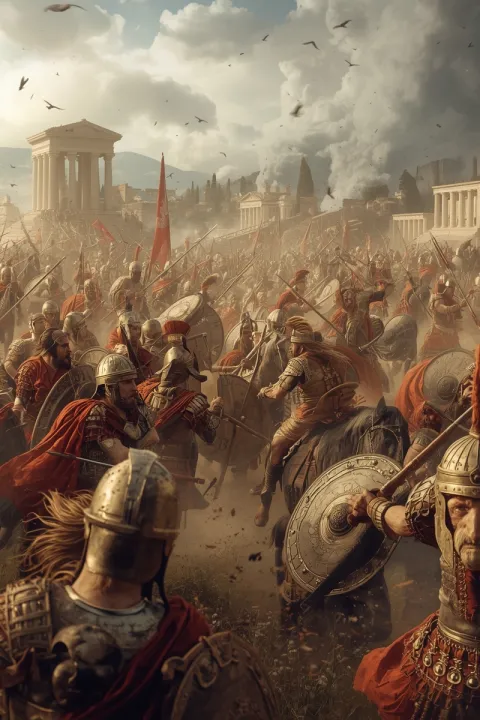 Battle of the Scythians by Stephen Bosey